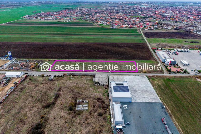 Teren agricol intravilan de 7000 mp, în Est