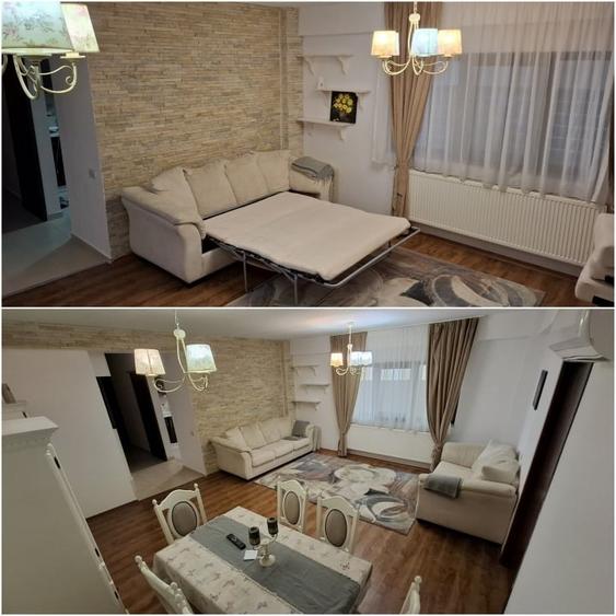 Apartament cu 3 camere semidecomandat, mobilat în Tomis Plus