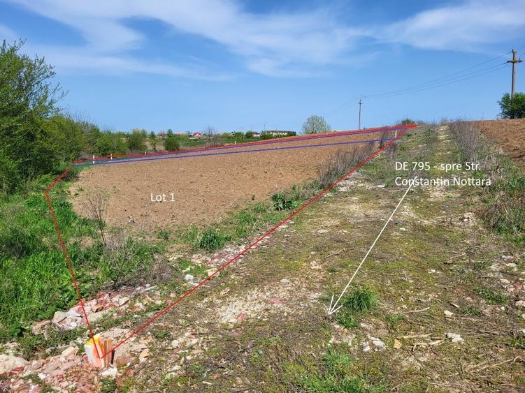 Teren Construcții intravilan de 500 mp, în Vlădiceasca
