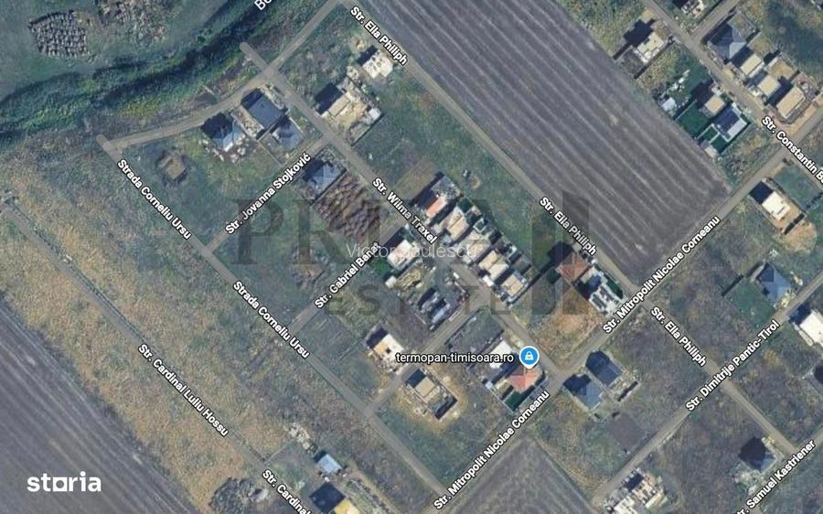 Teren intravilan pentru casa/duplex, 558 mp, fs 22 m Metro 2 Timisoara