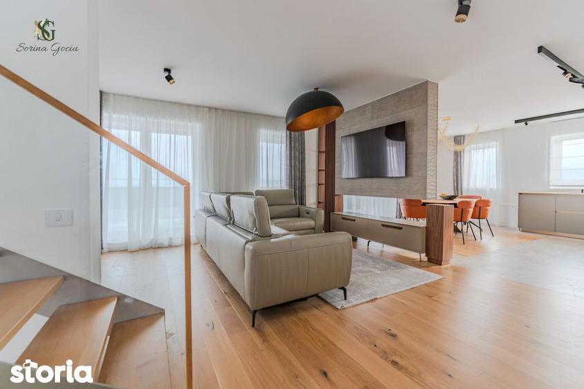 Apartament cu 4 camere, mobilat în Valea Cetății