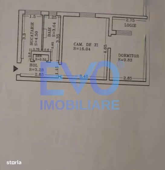 Apartament de vanzare, 2 camere, parter, Zimbru, Iasi - 8