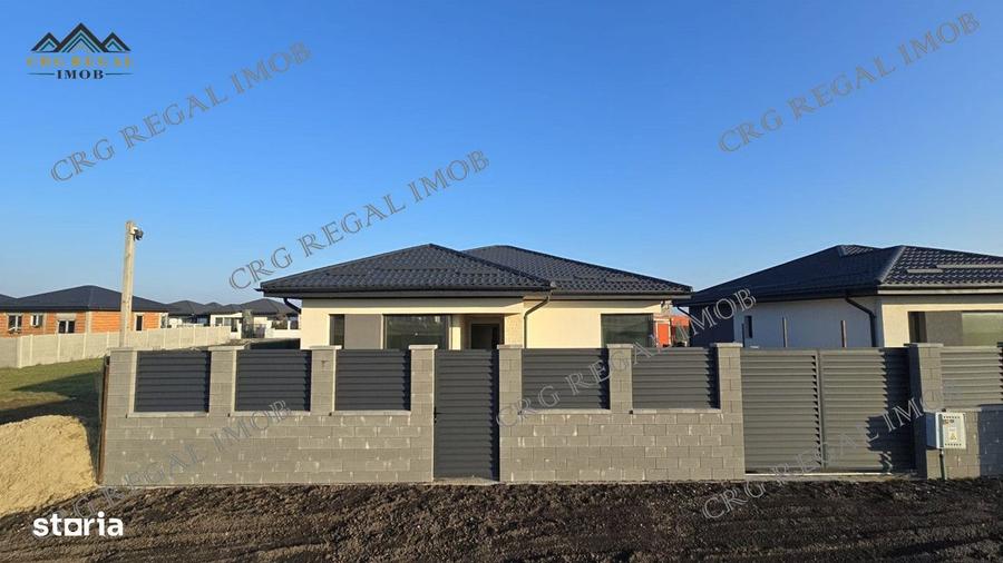 Casa noua cu 3 camere 2 bai teren 375mp curte generoasa Comuna Berceni - 4