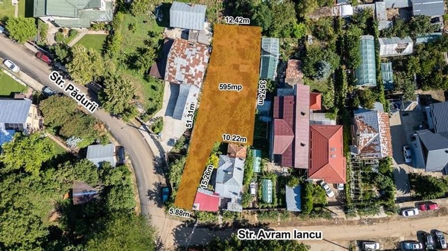 TEREN INTRAVILAN 595 MP,ASFALT,GAZ,CURENT,CANALIZARE - 3