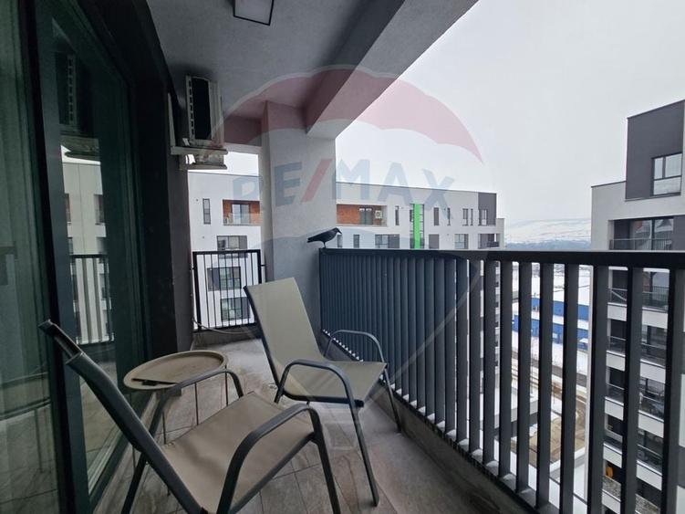 Apartament de inchiriat in Columna Residence- 2 camere semidecomandate - 8