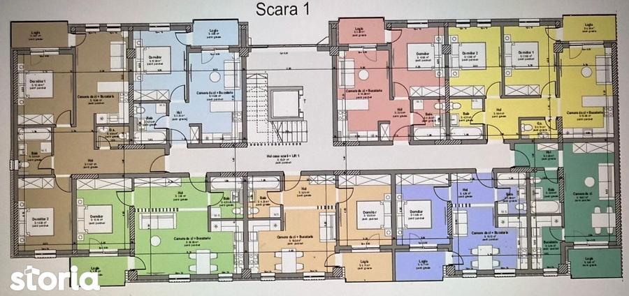 Apartament cu 2 camere, bloc nou, Zona Republicii - 2