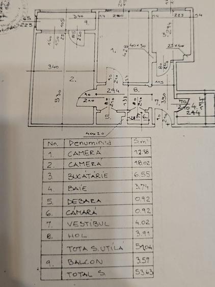 Apartament 2 camere Decomandat, 55 mp | Zona Tineretului + Loc Parcare inclus - 1