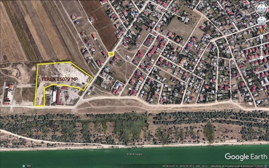 Cumpana teren de inchiriat  cu platforma betonata - 2