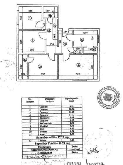 Apartament 4 camere vânzare | 3 min parc Drumul Taberei | 3 min Metrou - 7