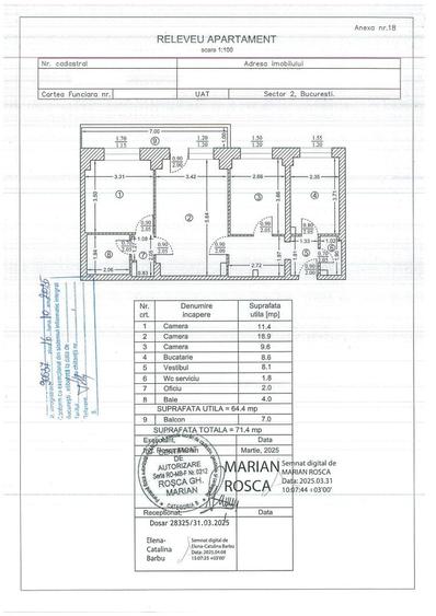 3 camere | Teiul Doamnei | Bloc din 83 | Reabilitat - 20
