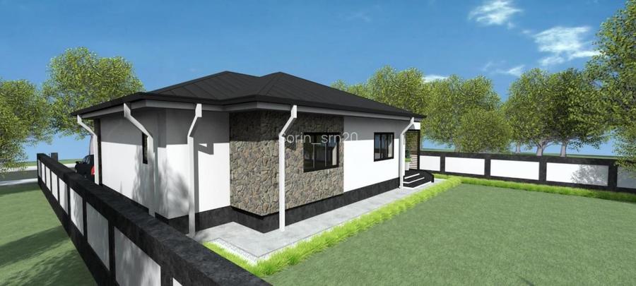 Cumpan- 4 camere la alb+ teren