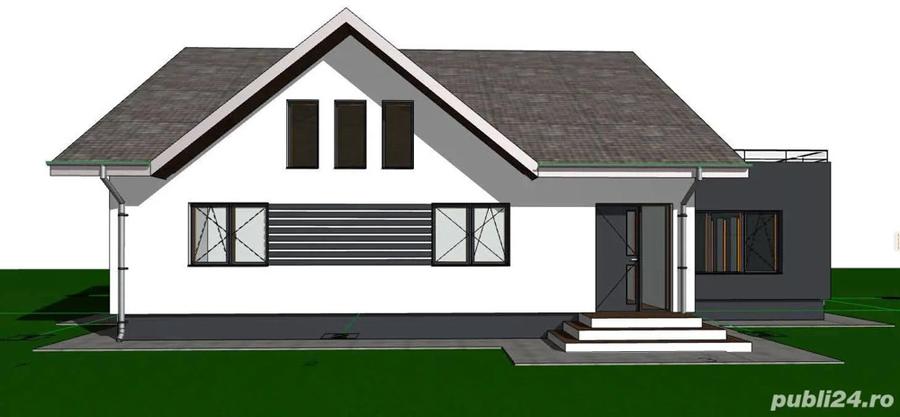 De vanzare teren cu casa inceputa - 4