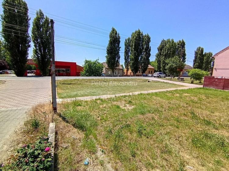 Sanandrei Teren Intravilan In Centru Comunei Pretabil Investie Spatiu Comercial