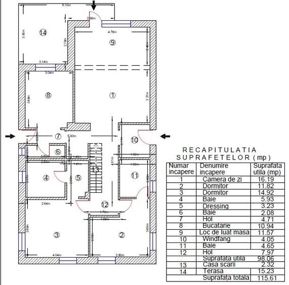 Casa Snagov cu teren 1500mp - Silistea - 10