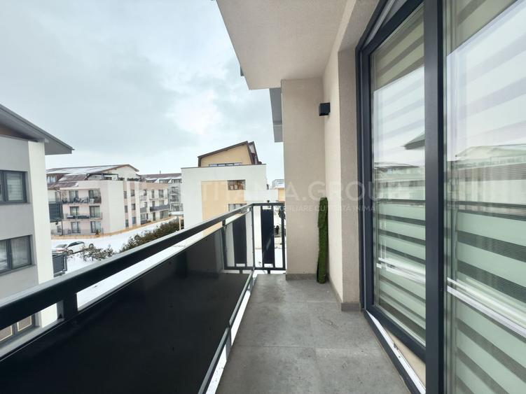 Apartament modern 3 camere, etaj intermediar + parcare - zona Coresi - 14