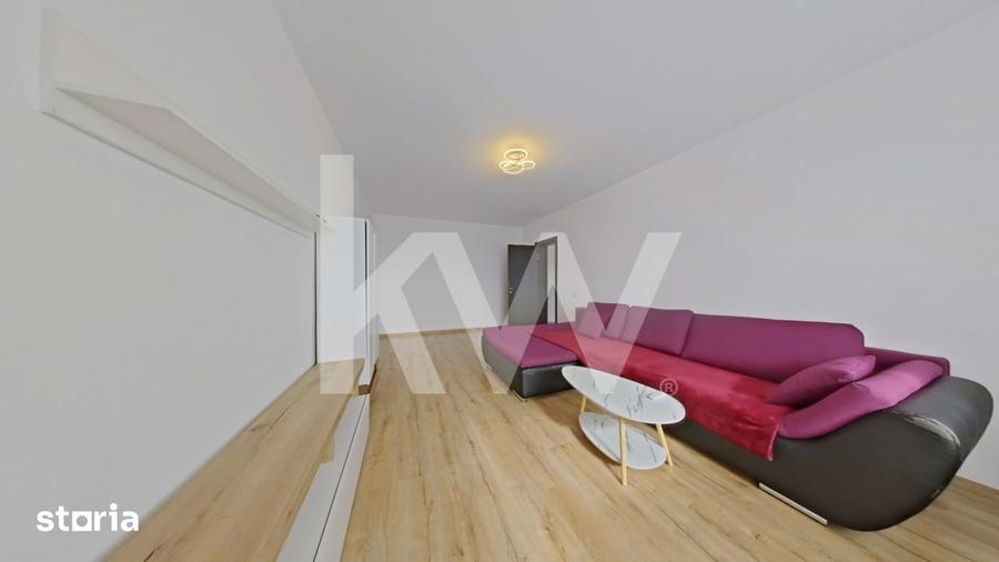 Apartament cu 2 camere, mobilat în Sânpetru