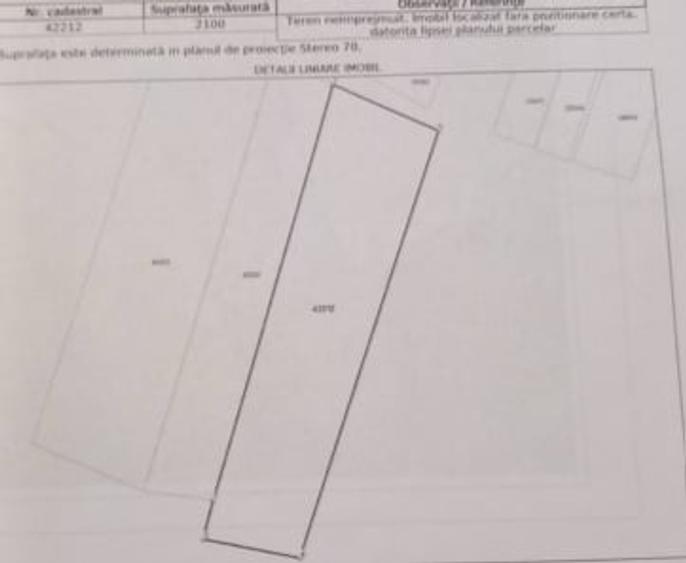 Teren Construcții intravilan de 2100 mp, în Adunații-Copăceni