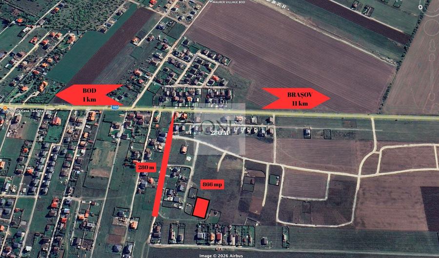 Teren Construcție Casă 866 mp - 13