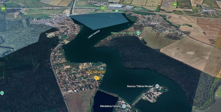 De Vanzare Teren Cernica Strada Luceafarului Zona Lac Padure 1500 MP FS 30 M - 3