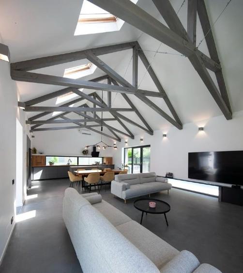 Casa  in stil scandinav pe un singur nivel - 2