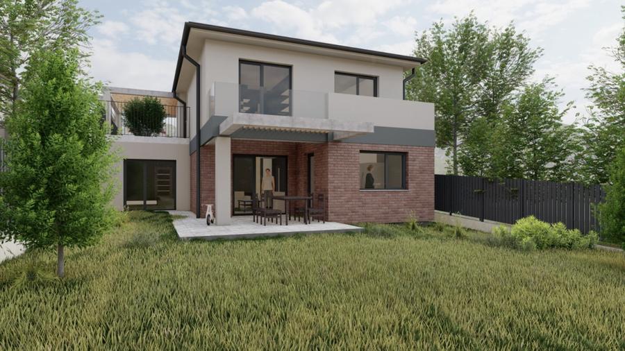 Casa individuala cu panorama, 160mp, teren de 480mp, Oasului - 1