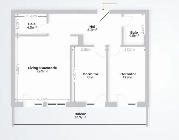 Apartament Premiun 3 Camere│Pipera Rond OMV│Vedere Lac - 7