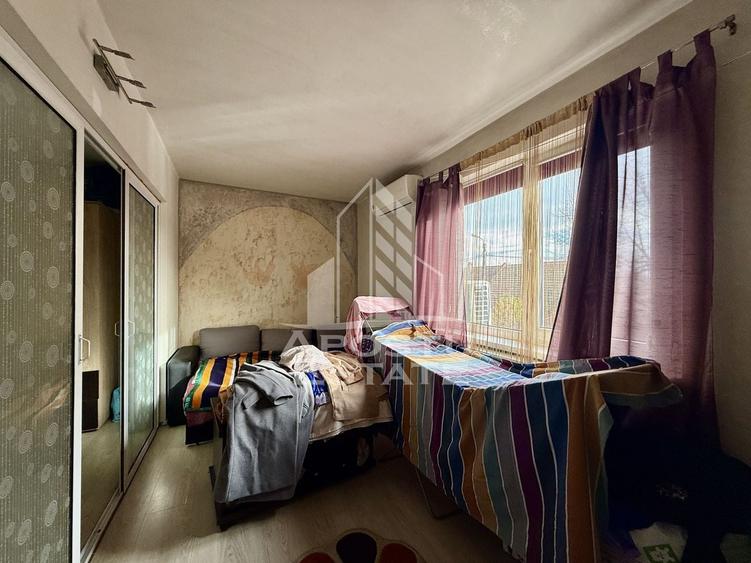 Apartament cu 2 camere nedecomandat, mobilat în Lunei