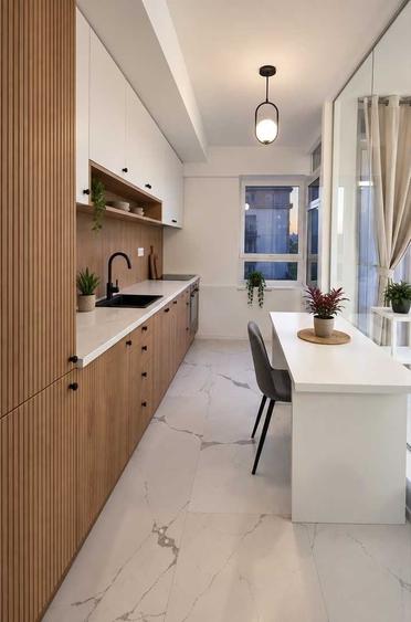 Apartament cu 2 camere decomandat în Jiului