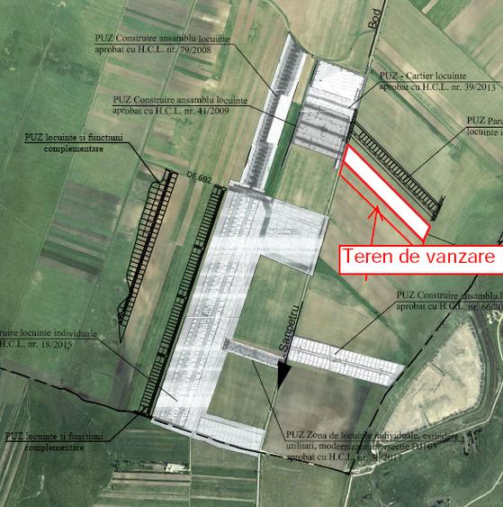 Pentru  dezvoltatori : teren 2ha cu front la DJ103, Bod – Sanpetru - 1