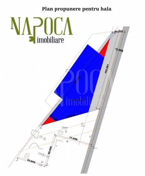 Teren intravilan pentru constructii de vanzare in Bontida - 1