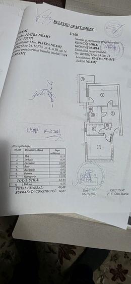 Vand sau schimb apartament 2 cam,decomandat in Piatra Neamt -Precista - 6