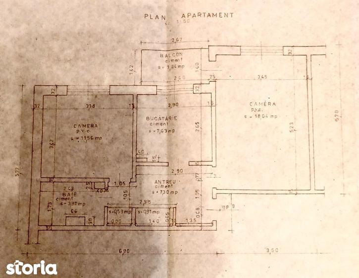 Vand apartament 2 camere, Alfa-Faleza Sud - 15