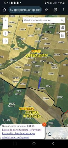 Vand teren Peris jud. Ilfov 10.000mp 20 minute Aeroport Bucuresti - 1