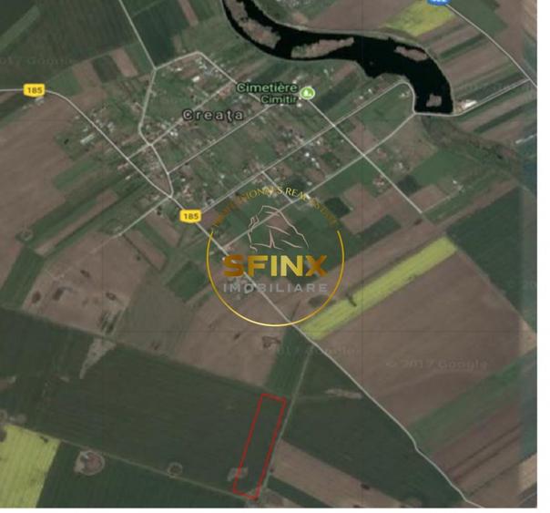 Teren intravilan arabil 36.000 mp Creata Dascalu IF - 2
