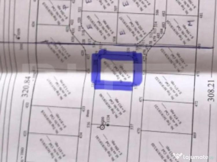 Oportunitate!!!! TEREN INTRAVILAN CU SUPRAFATA DE 733 MP - 1