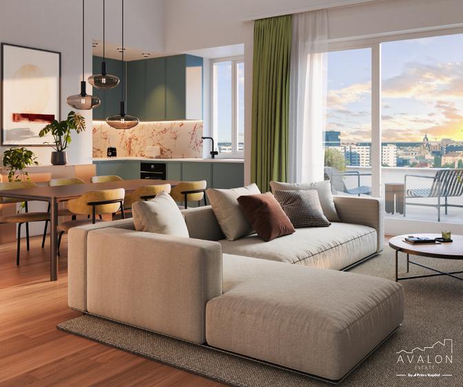 Penthouse  cu 4 camere în Avalon Estate, Faza 2 - 4