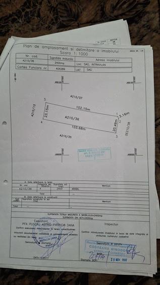 Vand teren Intravilan Sag - 4