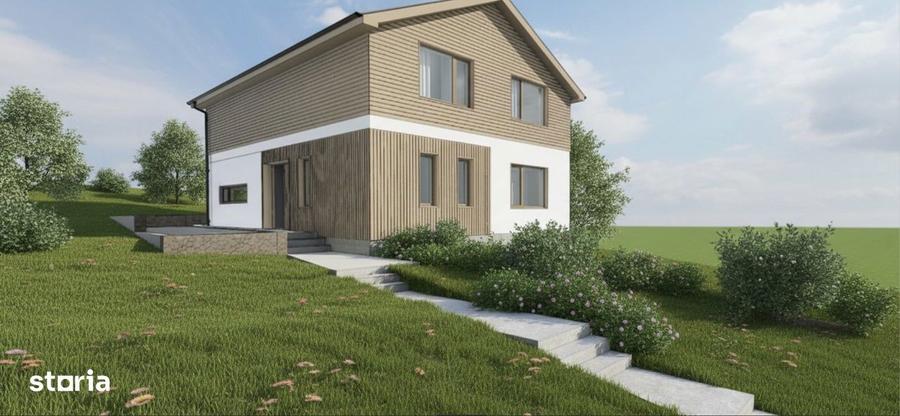 Teren intravilan 3000mp utilita?i,proiect aprobat,vedere ora? & Castel - 6