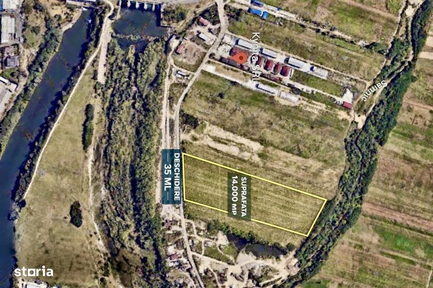 Teren industrial 14.000 mp | Budesti-Valcea langa Kynita - 1