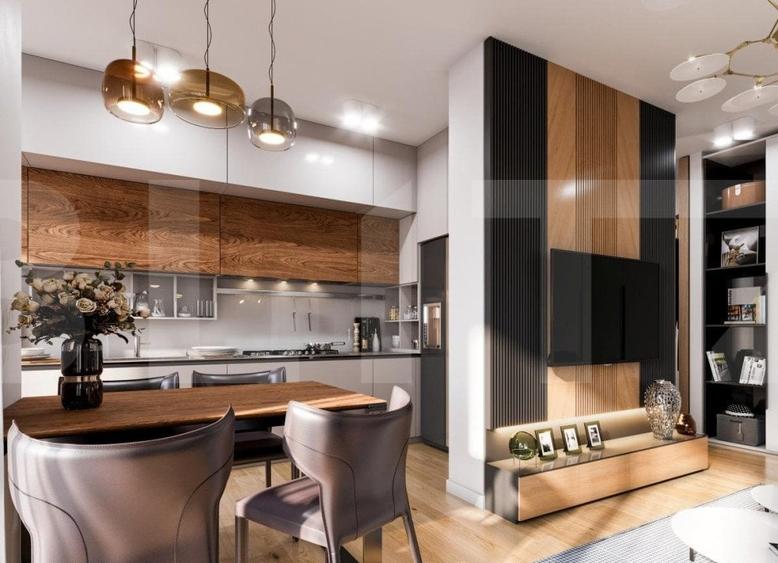 Apartament cu o camera, 37 mp, Ansamblu Rezidential, zona RIVUS - 3