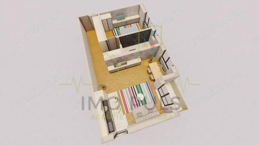 Apartament 2 camere. Sanandrei. Finisat la Cheie - 1