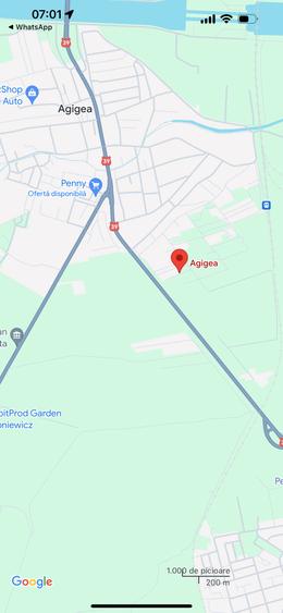 Teren Agigea 420 mp Intravilan - 1