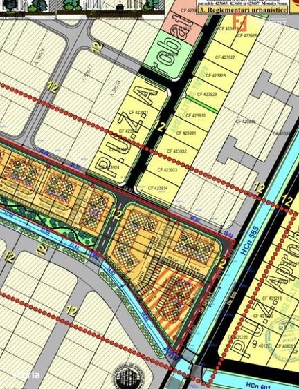 Parcele teren pentru blocuri, cu autorizatie de construire - Mosnita N - 2
