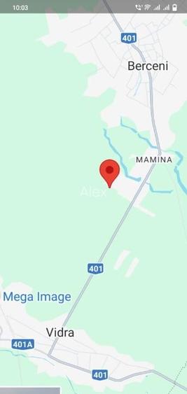 Berceni Vidra, Zona Mamina, teren 2.800 mp