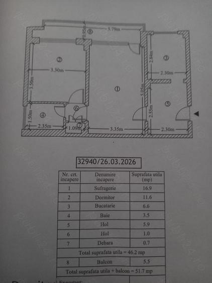 Apartament 2 camere - 1