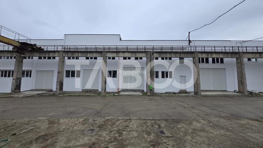 Spatiu industrial 600 mp utili de inchiriat in U.P.R.U.C Fagaras