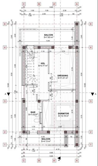 Casa individuala 4 camere -  Proiect arhitectural distinct - Giroc - 11