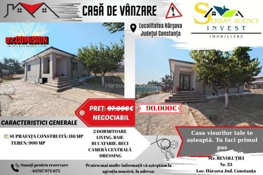 Casa de vânzare în Hârșova Casa de vânzare în Hârșova