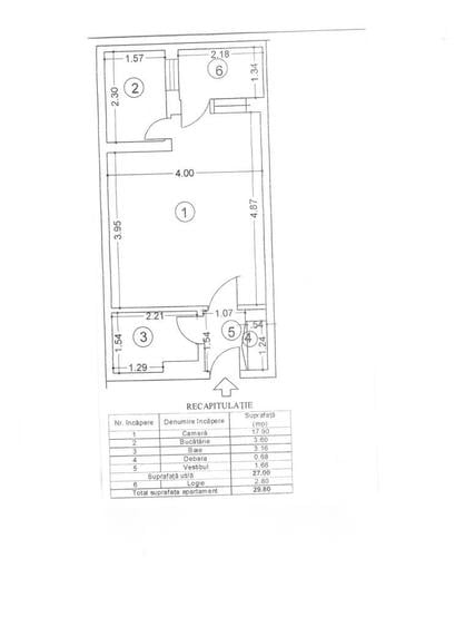 Garsoniera Policlinica Titan-Parcul Titanii - 1