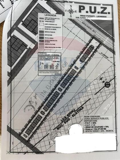 VANZARE Teren intravilan 1 HA langa Autostrada A0 Popesti Leordeni - 5